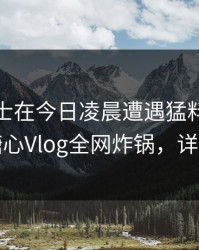 业内人士在今日凌晨遭遇猛料引发联想，糖心Vlog全网炸锅，详情曝光